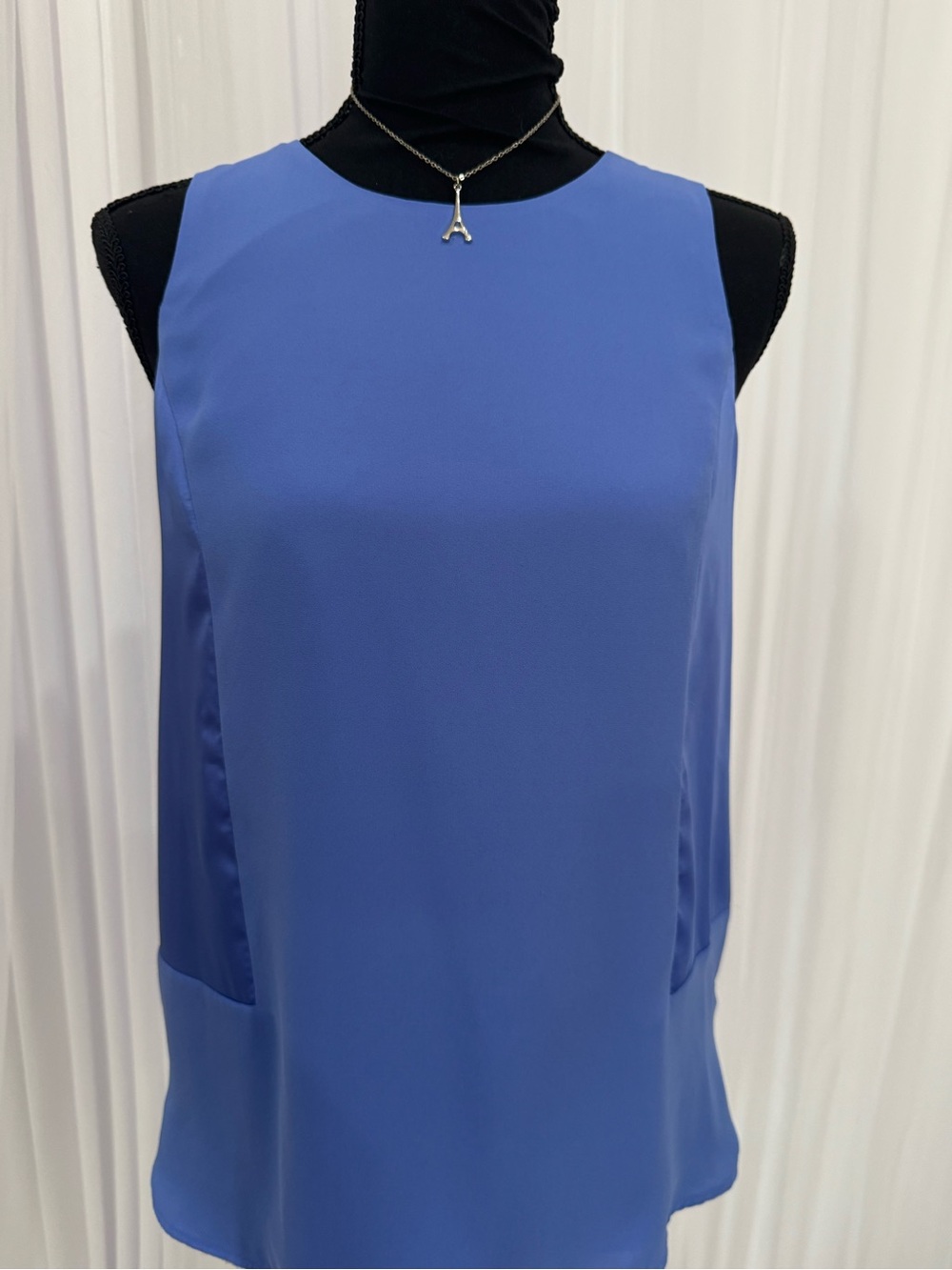 Banana Republic Sleevelesse Royal Blue Blouse